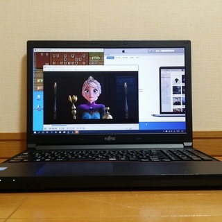 【けっこうきれい】ブルートゥース SSD搭載 富士通ノートパソコ...