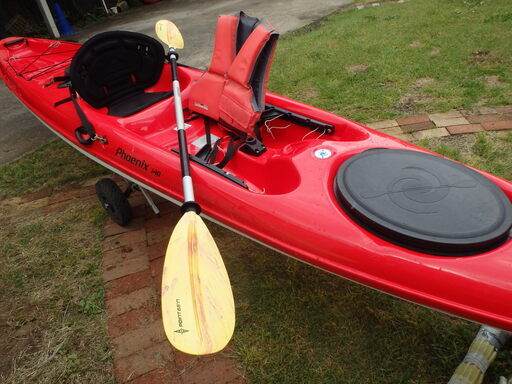 シーカヤック値下げ　150,000円→130,000円　ハリケーンカヤックス　フェニックス140アングラー