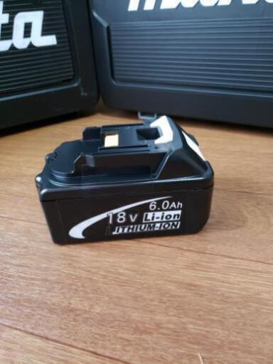 新品・未使用　マキタ　18v 互換バッテリー　BL1860 6.0mAh　インパクト