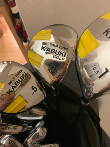 【美品】ゴルフクラブ KABUKI GOLF バック付き
