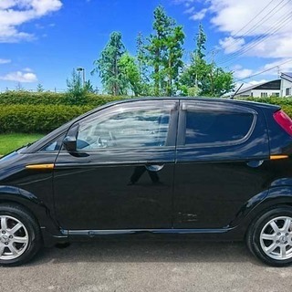 【成約済み】希少ブラック スバルR2 スーパーチャージャー 車検2年付 スタイリッシュバンパー・純正AW・純正HIDの画像