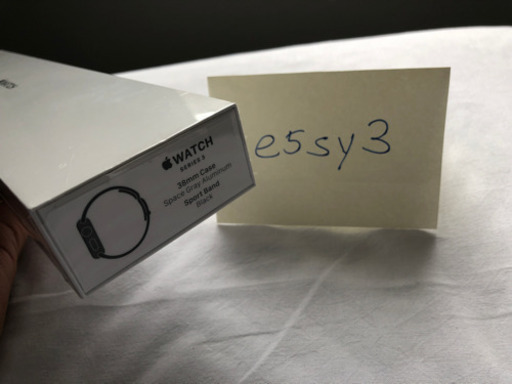 アップルウォッチシリーズ3 Apple Watch Series 3 38mm スペースグレイ。新品