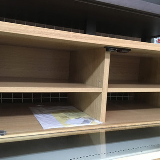 MUJI 無印良品 無印 タモ材 AVボード TVボード ローボード タモ材使用で無印らしい一品です♪の画像