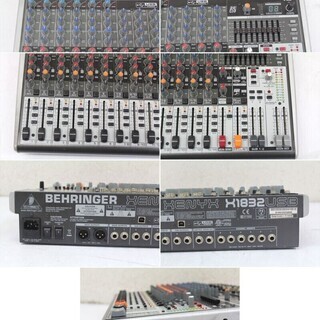 アナログミキサー BEHRINGER X1832USB USBオーディオインターフェース付 E4025NUの画像