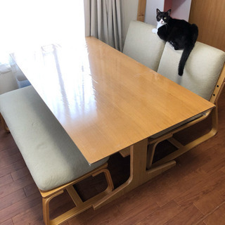 無印良品 リビングでもダイニングでも 4点セット（ねこ除く）