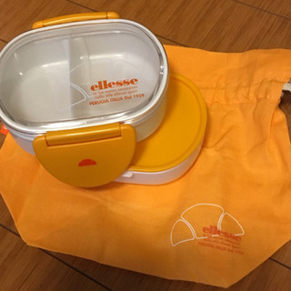 エレッセ弁当箱2段新品の画像