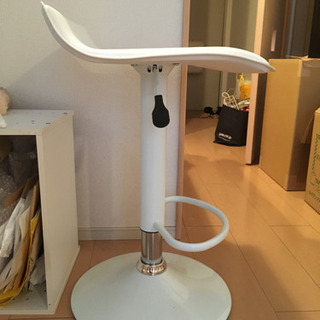 バーチェア カウンターチェア 白