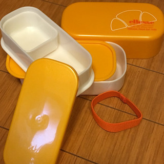 エレッセ弁当箱2段新品②の画像