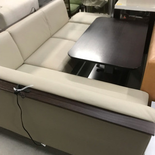 お買い得セット！ ニトリ リビングダイニングソファ 昇降式ダイニング