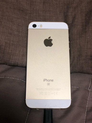 (取引中)ソフトバンクiPhone SEゴールド多分64G