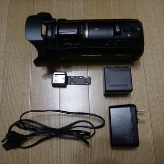 パナソニック製　4Kビデオカメラ　HC-WX970M-Kの画像