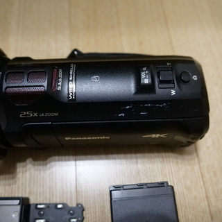 パナソニック製　4Kビデオカメラ　HC-WX970M-Kの画像
