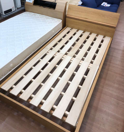 【展示品★配送1080円〜】ベッドフレーム シングルサイズ