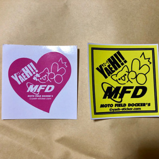 ヤエーステッカー YAEHステッカー バイクの画像