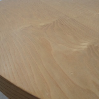 木製円形テーブル　円卓（ジャンク）の画像