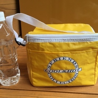 ミニクーラーボックス イエロー クール&ホット