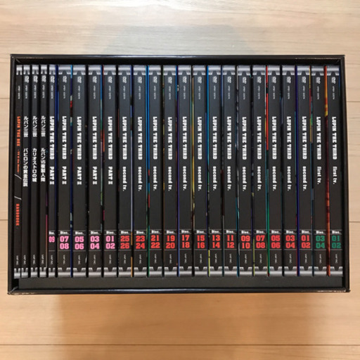 値下げ40000→33000 希少 ルパン三世 LUPIN THE BOX -TV & the Movie- 42枚組 輸送箱付き LUPIN THE THIRD DVD-BOX