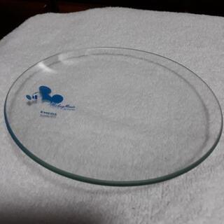 Micky Mouse 器と皿 (ガラス)の画像