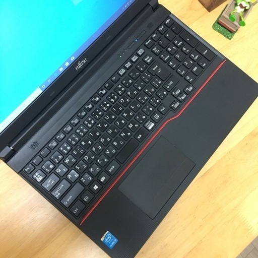 富士通 Corei3 メモリ4GB 新品SSD120GB office2019 Windows10 Bluetooth ノートパソコン