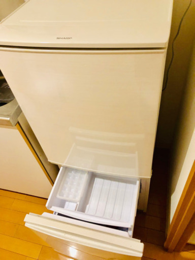 美品☆SHARP 2ドア冷蔵庫