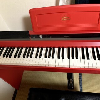 【中古】KORG コルグ 電子ピアノ ピアノタッチ SP-170S　椅子付きの画像