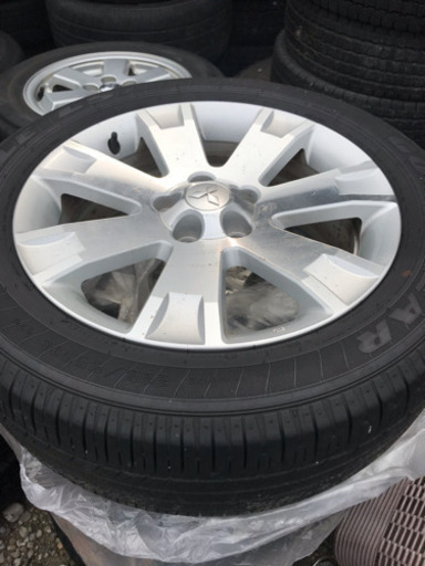 【値下げ】225/65/17. アルミホイール付きタイヤ