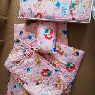 新品‼お昼寝布団7点セット　ディズニープリンセルの画像