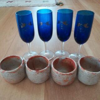 ワイングラス　湯飲み