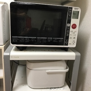電子レンジテーブル台の画像