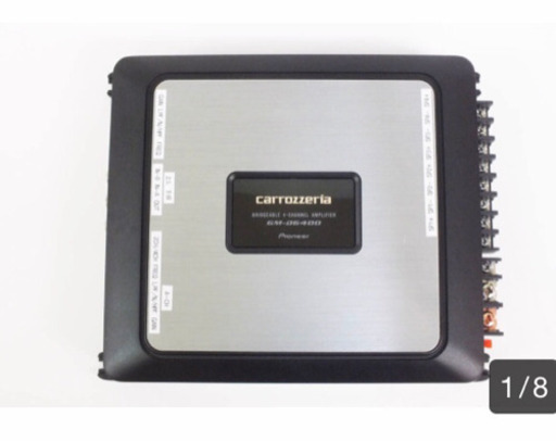 カロッツェリア GM-D4600アンプ 取り外しができる方のみにお譲りします