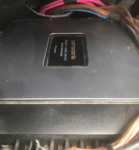 カロッツェリア GM-D4600アンプ 取り外しができる方のみにお譲りします