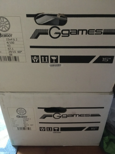 15インチ RAYS MARUKA G-games 77REBOOT