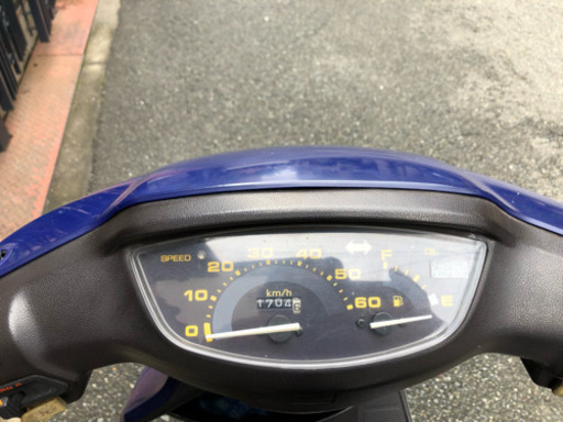 DIO AF27 低走行 60キロ振り切り
