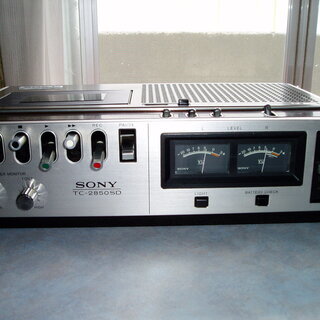 SONY　カセットデッキ（カセットデンスケ）　の画像