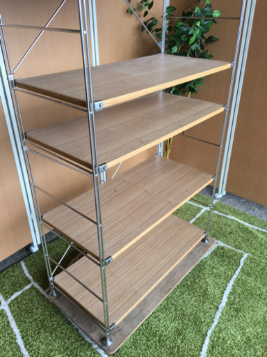 ☆無印良品☆ステンレスユニットシェルフ☆