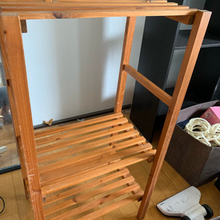 中古 木の棚 の画像