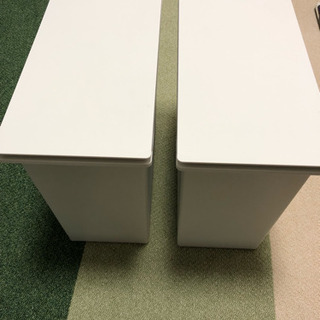 無印 ダストボックス(フタ付き) 2個