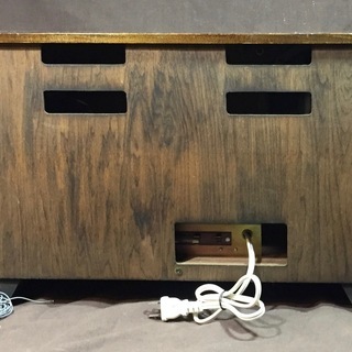 Victor 真空管ラジオ 木製キャビネット 動作品の画像