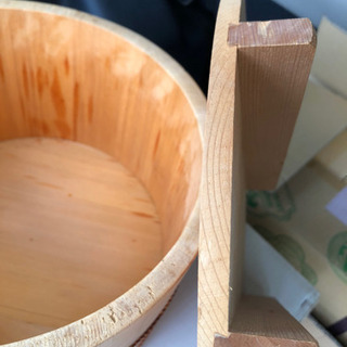 【お話中】おひつ未使用(一升)の画像