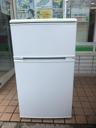 中古品 MORITA MR-D90E 2013年製 小型冷蔵庫