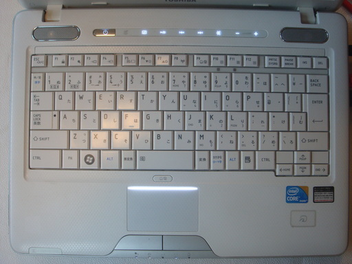 ノートパソコン TOSHIBA dynabook CXW47LW PABX51LLT  Win10 64bit 新品SSD 120GB