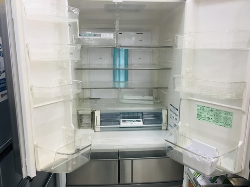 【6ヶ月間の保証付き】HITACHI　475L6ドア冷蔵庫【トレファク越谷店】