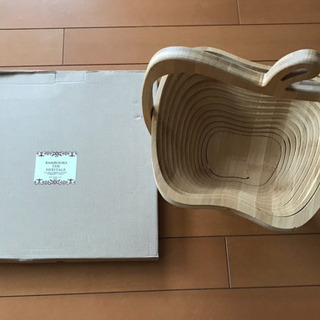 【難あり】【値下げ】フルーツ入れ 折りたたみ収納容器