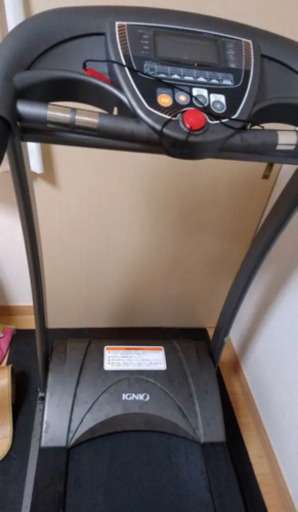 イグニオのランニングマシンで