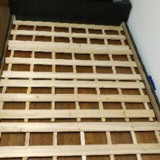 【無料】ダブルベッドフレーム ダイナー