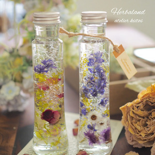 ハーバリウムフリーレッスンの画像