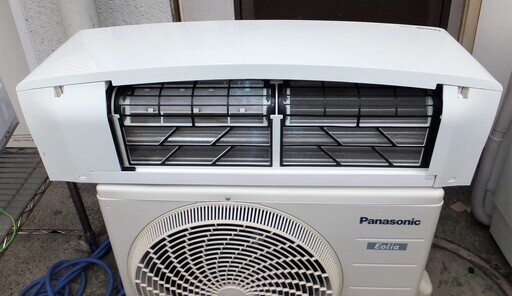☆パナソニック Panasonic CS-EX227C-W Eolia エオリア インバーター冷暖房除湿タイプ ルームエアコン◆2017年製・エコナビ・ナノイーX搭載 お掃除エアコン