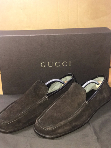 GUCCI スゥエードローファー