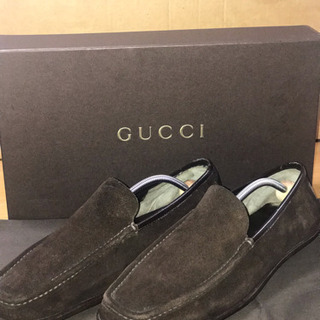 GUCCI スゥエードローファー