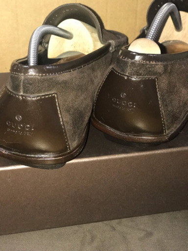 GUCCI スゥエードローファー